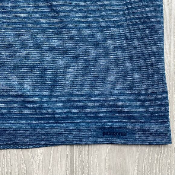 Patagonia Women's Gatewood Racerback Blue Stripe Tank Top Size Small - Picture 6 of 7